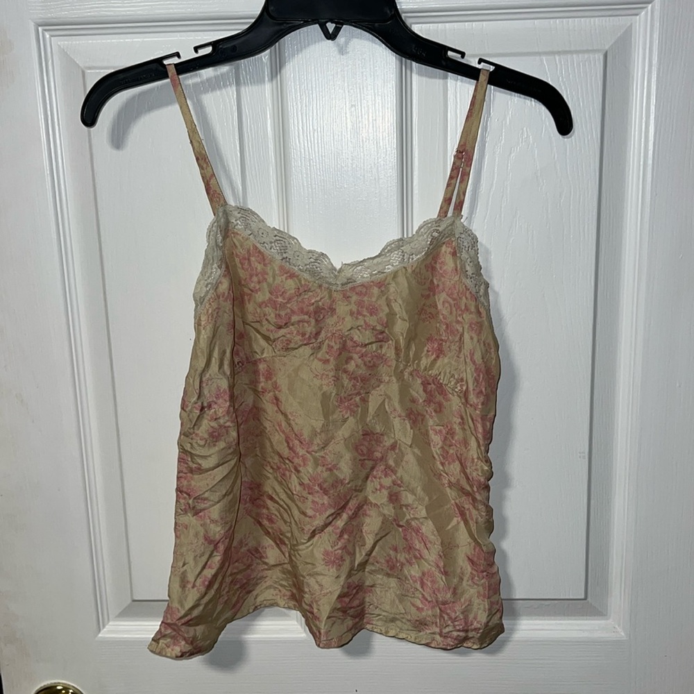 Vintage Silk Old Navy Lacy Camisole Size S